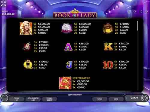 Simvol book of Lady